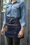 Pin by 나보연 on 앞치마 | Diy apron, Half apron, Denim apron