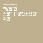 달달 한 스푼ㅣ방탄소년단 지민