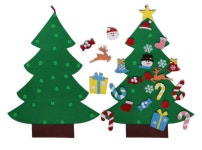 [마감] 부직포트리 DIY 펠트지트리로 크리스마스 *품절* : 네이버 블로그 | Diy felt christmas tree, Christmas tree crafts...