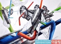 기초디자인,발상과표현,사고의전환,운송디자인,국민대,건국대,경희대실기대회,국민대실기대회,기초조형 | 디자인, 질감, 화장솜