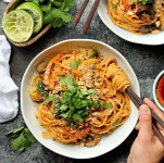 Creamy Spicy Peanut Noodles recipe by Ashley  | The Feedfeed | Recipe in 2020 | Spicy peanut noodles, Peanut noodles, Stuffed... 