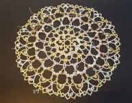 똥강아지님의 베아뚜스 4, 5라운드 완성했습니다~^-^ #tattinglace #tatting #태팅레이스 #태팅 #똥강아지님 @khyun5115