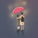 stand by your man～☔️ #밥잘사주는예쁜누나 | Ilustrasi, Sketsa, Animasi