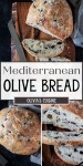 Mediterranean Olive Bread | Olive bread, Black olives recipes, Mediterranean recipes healthy