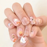 Pin de Pidji en 매니큐어 | Manicura de uñas, Manicura para uñas cortas, Manicura