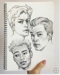 DRAWINGS에 있는 DoYoon Park님의 핀 | 스케치, 드로잉 강좌, 초상화 그리기