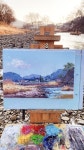 # 야외스케치 ~ 옥화리 /2024.1.31 / Plein Air Oil Painting... 야외스케치 ~ 옥화리  /2024.1.31 / Plein Air Oil Painting    #YouTube... 