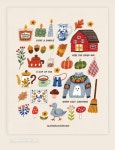 Pin page Autumn -- my favourite에 있는 Shirley Anne님의 핀 - 2024 | 일러스트레이터, 색연필 스케치, 그래픽 일러스트
