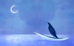 노를젓다 (keepoaring)01 | 사막에서 노를 젓다, by NINANO on | Animals, Whale, Illustration