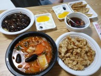 [ 첨단 옛날짜장 요기요 배달 ] 스마일클럽 할인 가성비 좋고 맛좋은 짜장면 짬뽕 탕수육 세트 JMT 추천 맛집