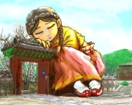 돌담에소색이는햇발같이 돌담에소색이는햇발같이 | Character, Fictional characters, Hanbok