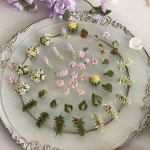 Instagram의 앙금플라워떡케이크 플레져님: “연구반 1주차 수강생님의 꽃🌸 많이 기다리신 플레져 #풀꽃리스 배우는 날이었어요... 