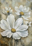 Pin de 김영미 em 천아트 | Flores pintadas, Pinturas de flores, Pintura texturizada