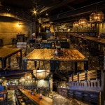 부산 광안리 45평 빈티지 피자 펍 인테리어 (부산 수영구 광안동)