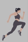 Pin by 허 소영 on 나우비긴 | Fitness art, Girly art illustrations, Cartoon girl drawing