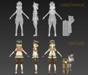 이동근006.jpg:（画像あり） | ローポリ, 3d キャラクター, モデリング