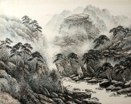 상옥암경(巖景) | 칠하기