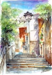 Pin de N JJ en 수채화.아크릴. 유화 그림 등 en 2024 | Acuarela