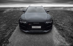 Black Audi Wagon Rs6 Quattro Wallpapers | 아우디