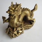 gold dragon statue - Google 검색 | 장식