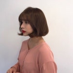 #헤어스타심 옆모습 마저 예쁜 모즈펌 삼각김밥 싫어요!! 뿌리볼륨은 풍성하게 컬은 자연스럽게 원해요~ 네네~감성가득담아 누가봐도 예쁜 단발펌... 