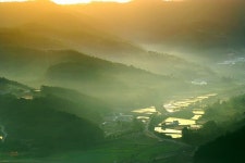 ISLAND :: 국사봉에서 바라본 사양리...