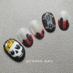 Pin page 시즈닝네일 : SeasoningNail on Instagram: “#할로윈네일 #할로윈하면 무서운것만 생각나는 촌스러운 1인.... 