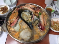 2014.7.4 저녁. 해물탕 (มีรูปภาพ)