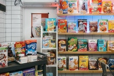 Whats Your Cereal Number (WYCN) • 왓츠유어씨리얼넘버 — Greysuitcase in 2021 | Cereal cafe, Cereal, Disney store japan
