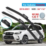 Subaru Forester 용 자동차 와이퍼 블레이드 26 + 16 2018 2019 2020 2021 자동 앞 유리 앞 유리 와이퍼 블레이드 창 세척