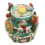 Frank Jimin Hopp | 지민 on Instagram: “Happy Earthday Glazed Ceramic 42 x 40 x 40 cm 2021 . #climatechange #bushfire #cake... 
