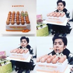 with 30eggs #kpop #ss301gyujong #kpopsupport #supportcake #doubles301 #김규종 #규종 #더블에스삼공일 by cakefactory