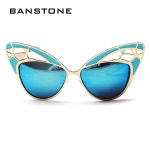 Newest Fashion Women Cat Eye Sunglasses Metal Frame Openwork Mesh butterfly Sun Glasses Vintage Oculos De Sol #Affiliate | 안경