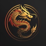 영감을 주는 동양 용 로고/심벌(an inspirational oriental Dragon logo/symbol)