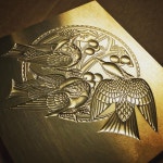 금박인쇄 (stamping) 형압인쇄 (embossing)