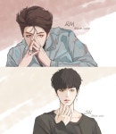 Pin by 밍 혜 on stuff | Bts fanart, Namjin, Fan art