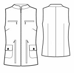 Pin by ㅋ on 캐디 in 2022 | Vest sewing pattern, Jacket pattern sewing, Womens sewing patterns