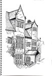 Pin page Pin by CWPARK on 어반스케치[petercwpark] | House portraits, Home building design, Pen and ink