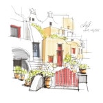 Sketch Urban에 있는 Design Sketch님의 핀 | 일러스트레이션, 수채화