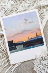 Sunset Landscape Oil Pastel Drawing No.71 오일파스텔로 노을 지는 풍경 그리기 | 조경 그림, 유성 파스텔, 그리기