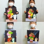 통해 수채화 빠레트의 기초를 익히면서 맛있는 나만의 햄버거를... #놀작퍼니아트 #예비초등미술 #놀작 #수채화버거 #철산아동미술... 