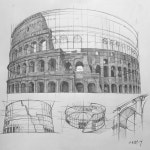 Pin page 메타코드미술학원 | Art teacher Ahn Jaehyun on Instagram... 메타코… in 2024 | Architecture illustration, Sketches, Drawings