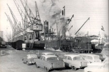 Pin page 009 Hamburgse haven 1957 | 부두