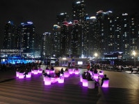 釜山景點│釜山夜景新推薦─夜景美到爆炸的【The bay 101/더베이101】~就在海雲台旁！－惡魔菈的韓國吃玩人生｜痞客邦 | 夜景, 釜山, 推薦