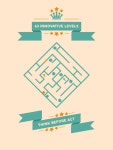 Minimal Maze is a minimalist puzzle game which is played by rotating the mazes. Now available on the Appstore! | 게임