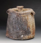 Natural ash mizusashi | 도자기