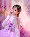 엘렌뮤즈 헤어메이크업 유리 | 경복궁헤어메이크업 | 종로메이크업 | 🪻보랏빛 등나무 가득한 정원🪻 💄@ur.make_up #엘렌뮤즈... 