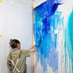 ~) 참고로 저 옆에 에일리언 그림자 같은.. 몬스터주식회사 같은 애는 기우가… | Painting, Artwork, Abstract
