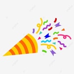 생일 서프라이즈를 위한 노란색 폭죽, 폭죽, 생일, 놀라다 PNG, 일러스트 및 벡터 에 대한 무료 다운로드 - Pngtree