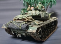 1:35 모노그램 M48A2 베트남전 필링으로 제작하였습니다. - 2022 | 모노그램, 패턴, 유화